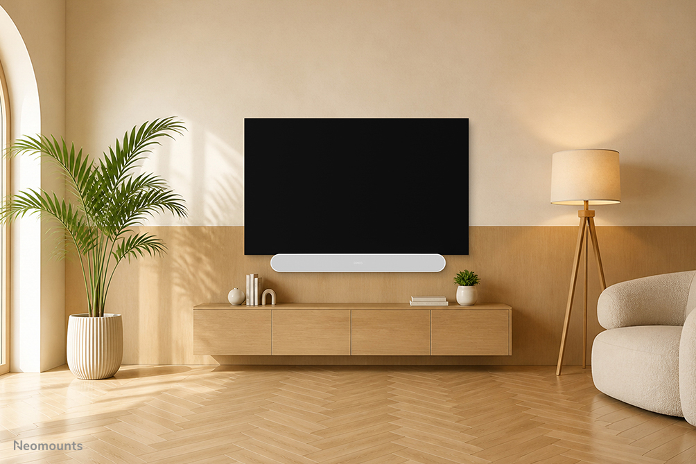 Neomounts AV35-724WH1 TV mount for Sonos Ray - easy installation - white